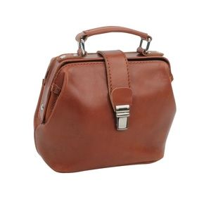 * Clearance* 9" Cowhide Leather Clutch Handbag LS10RB